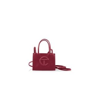 Telfar small shopping bag - oxblood - perfect condition!